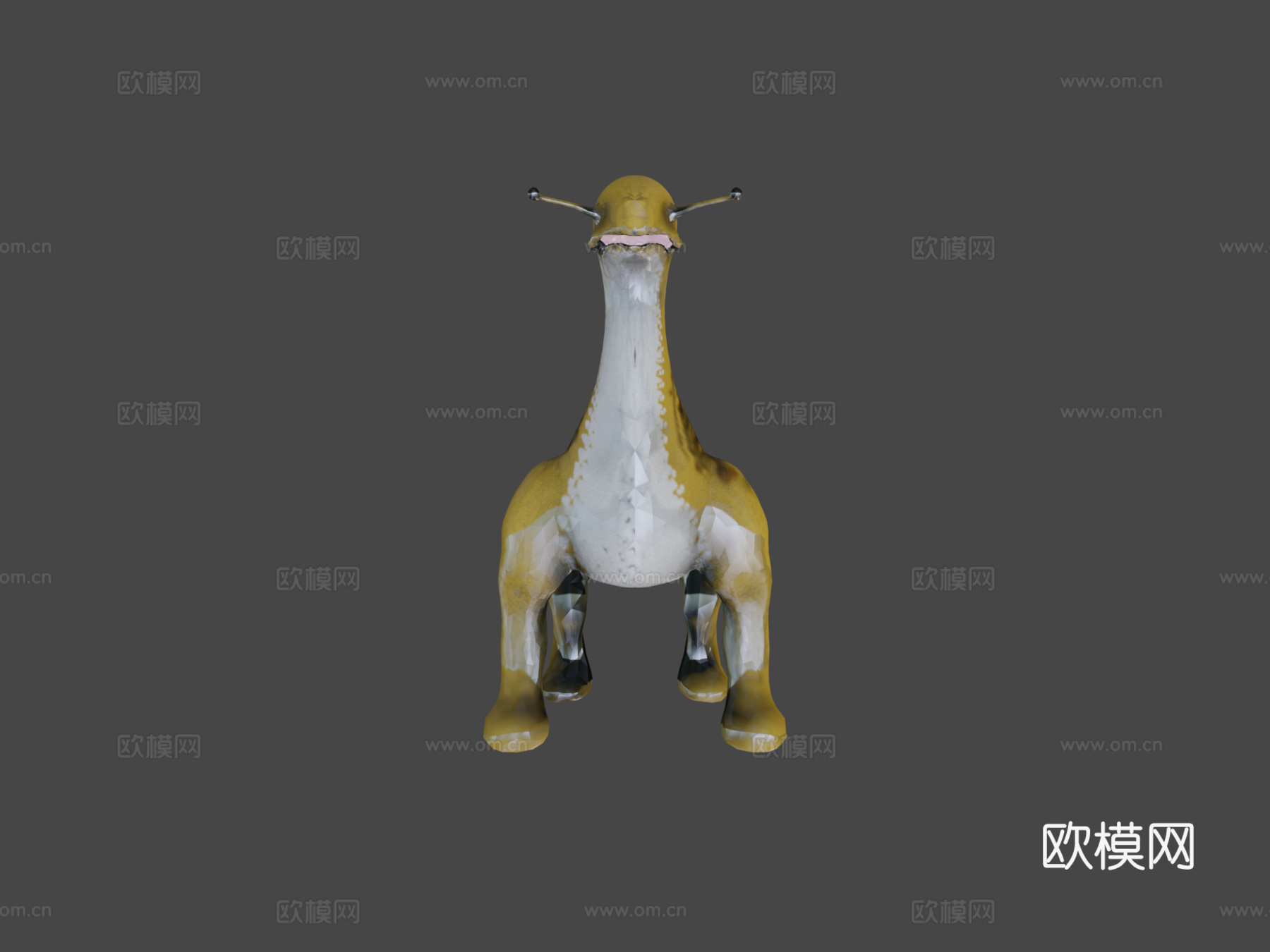 外星恐龙3d模型下载（渲染图8）