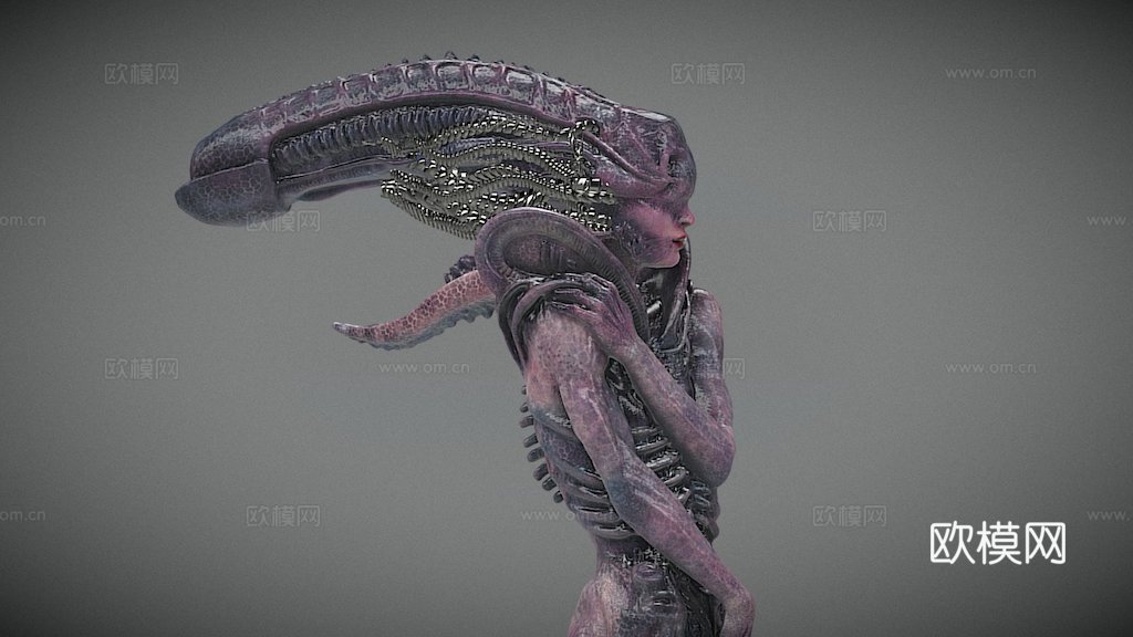 异化概念艺术3d模型下载（渲染图1）