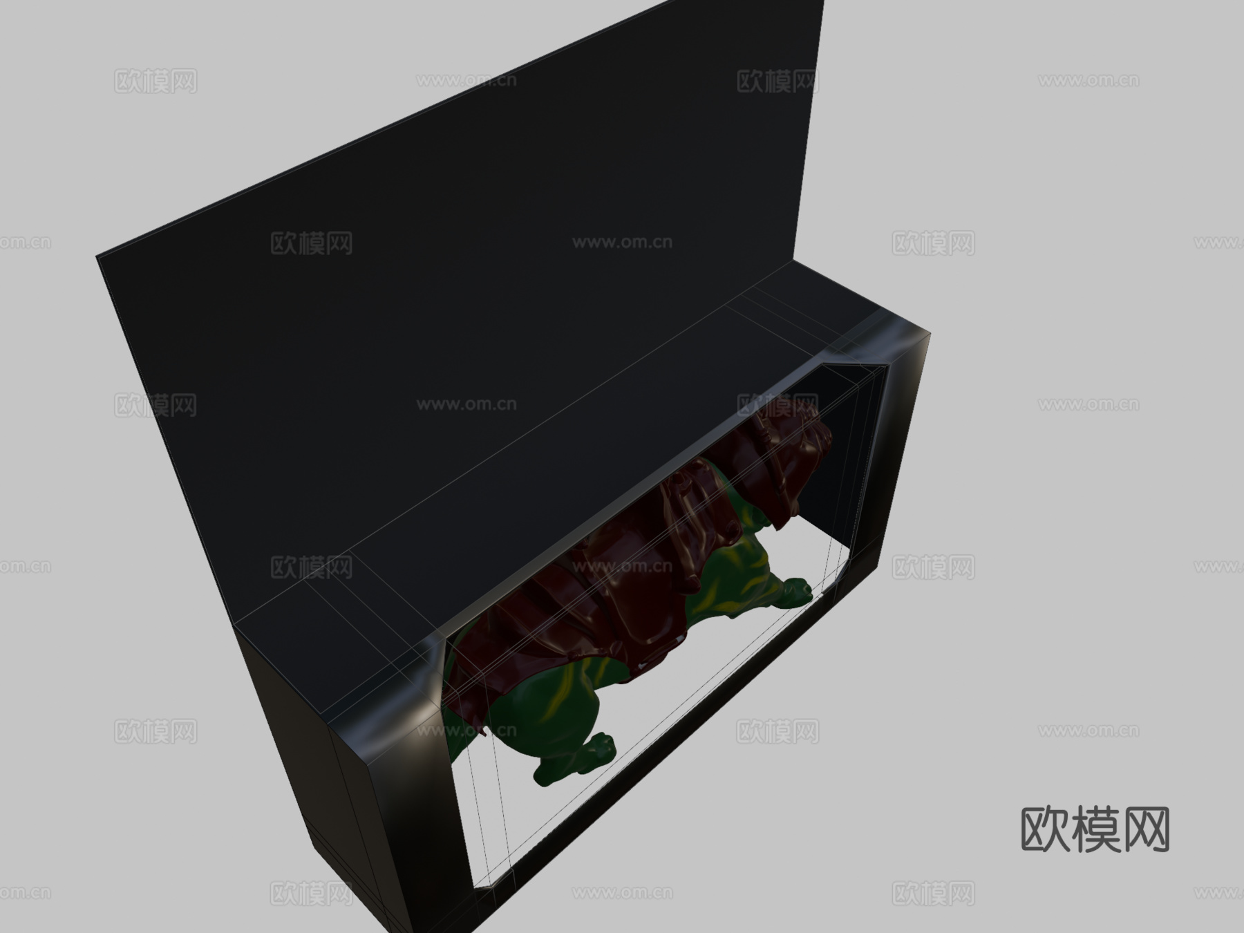 战斗猫与克林格  1982版本  可打印3d模型下载（渲染图2）