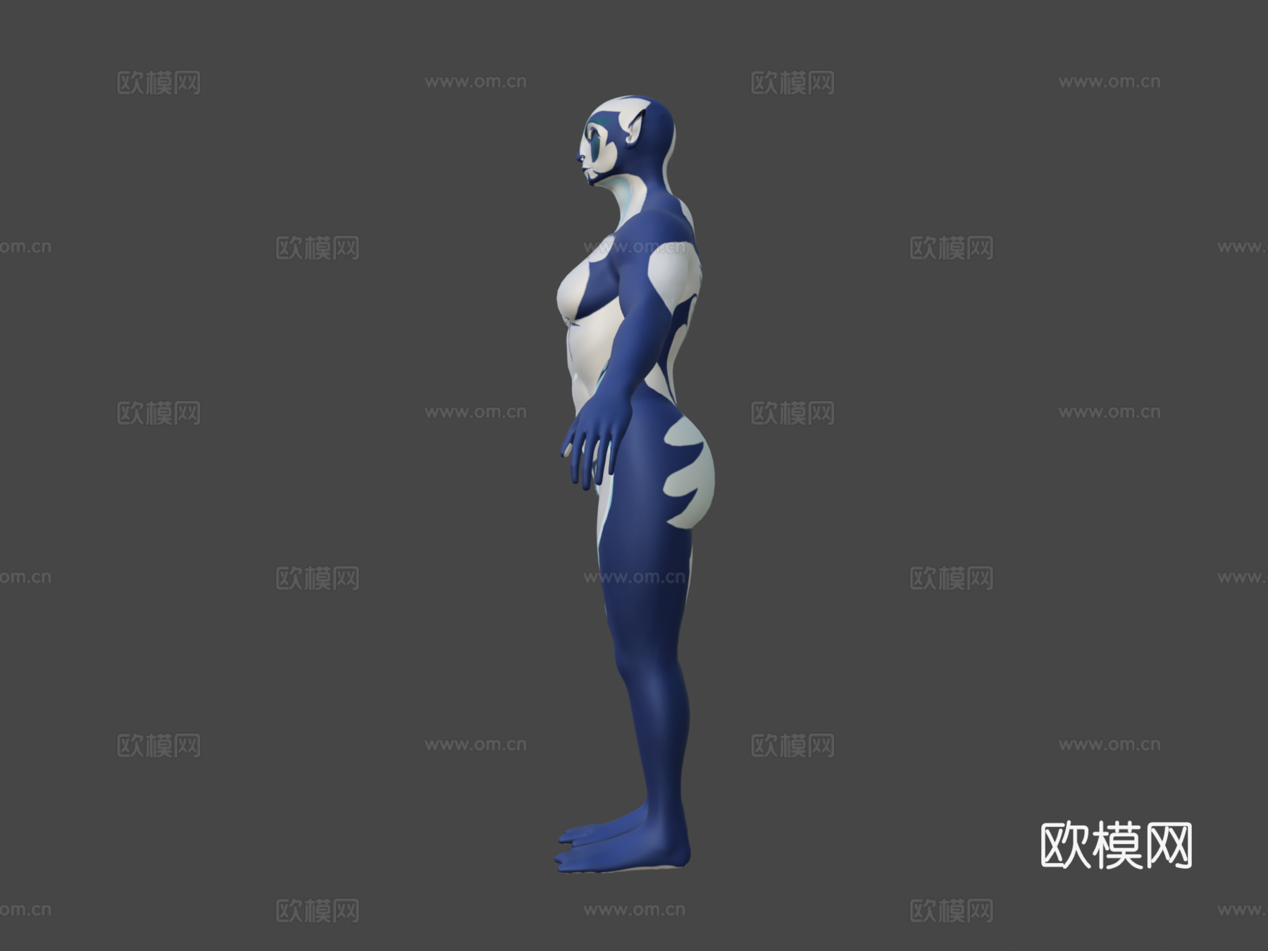 精灵3d模型下载（渲染图6）