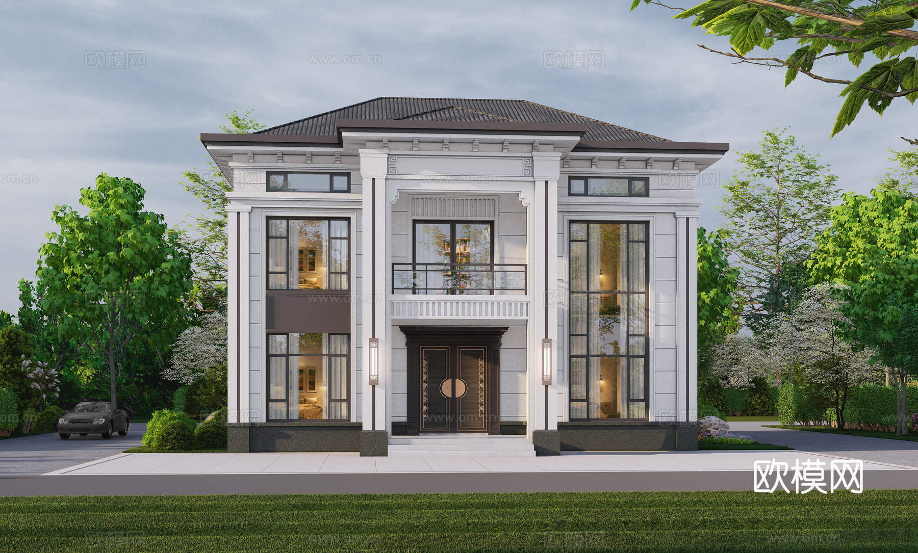 别墅自建房 最新全套施工图设计cad施工图