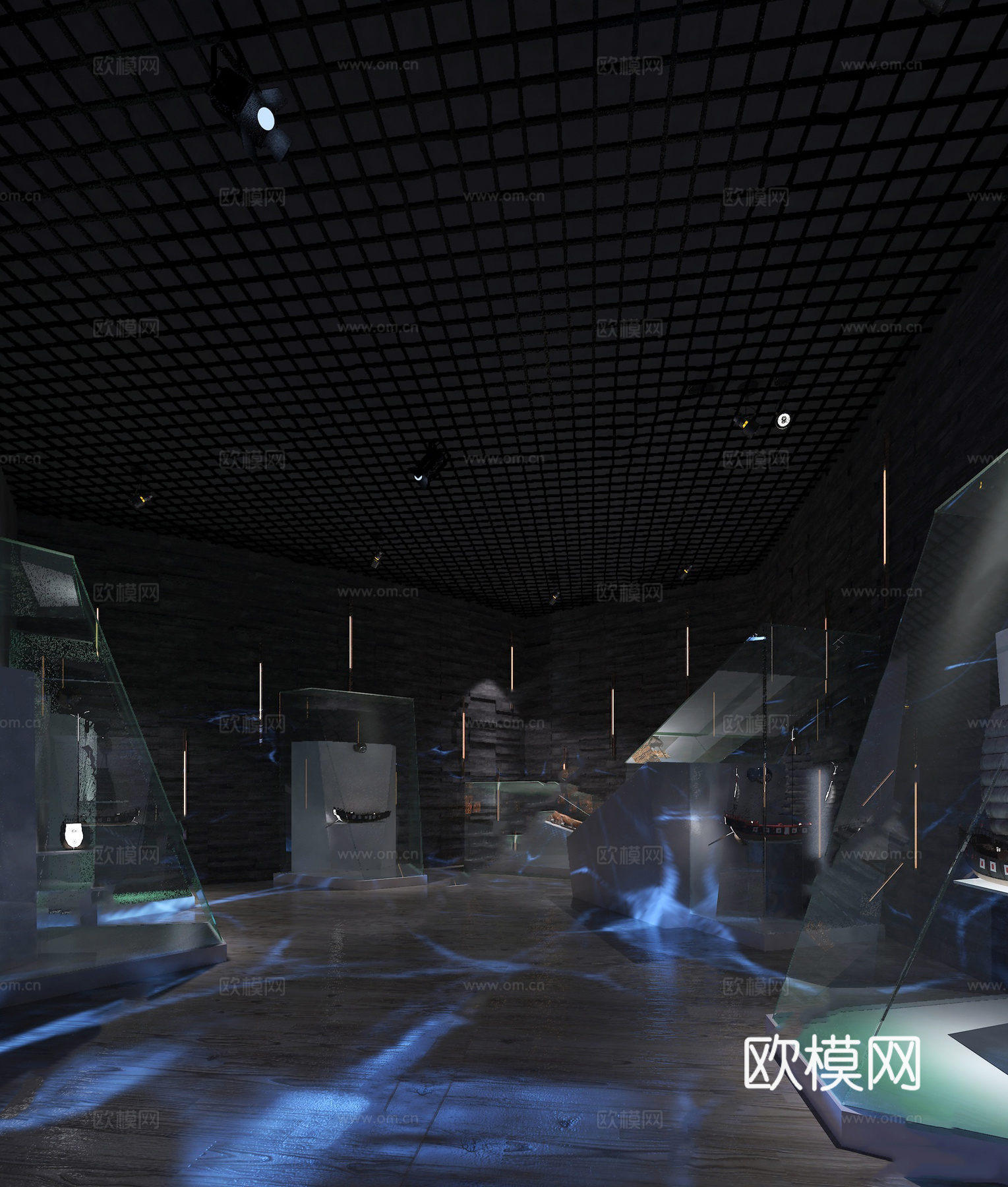 博物馆 纪念馆 展厅 最新全套施工图设计cad施工图