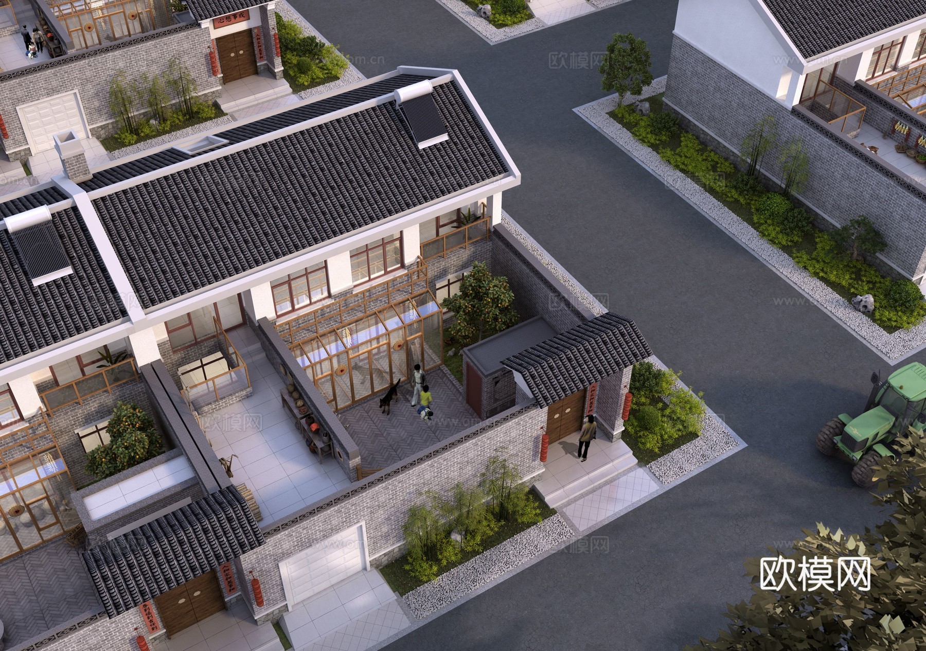 别墅建筑自建房 最新全套施工图设计cad施工图