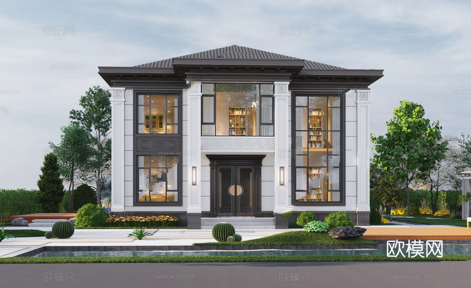 别墅自建房 最新全套施工图设计cad施工图cad施工图