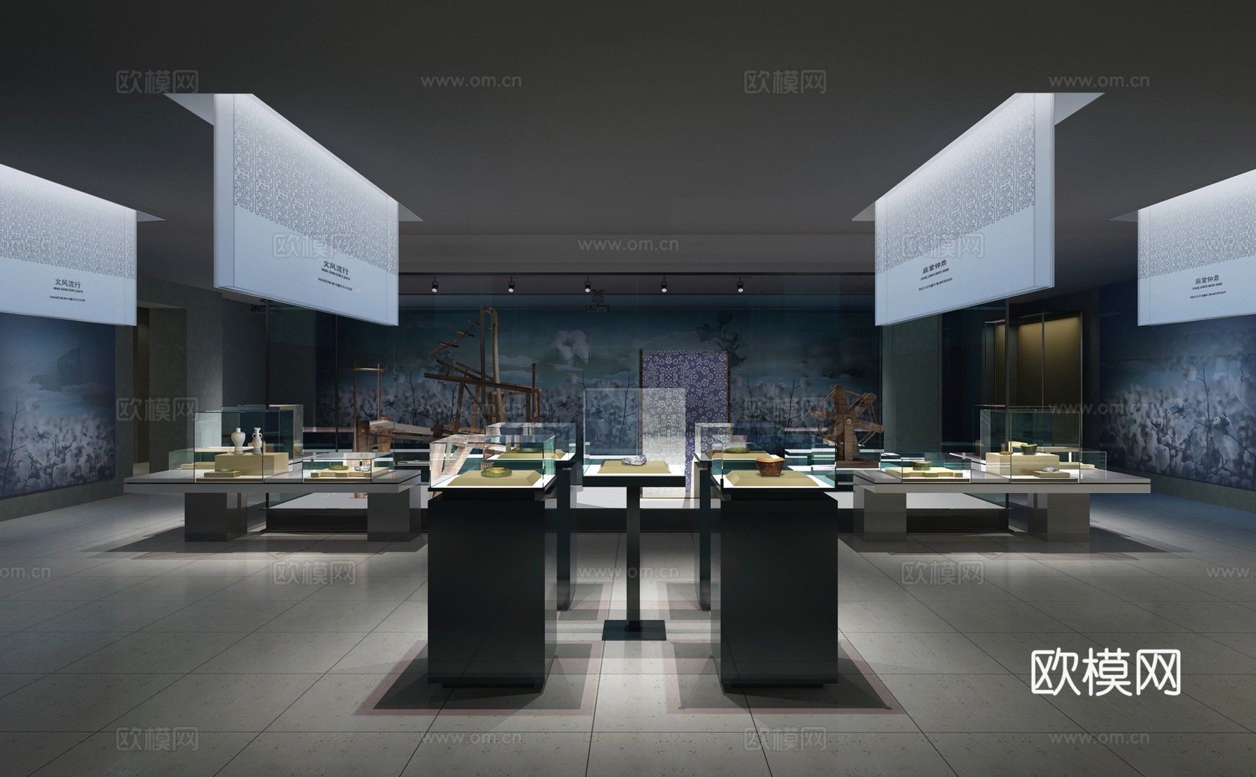 博物馆 纪念馆 展厅 最新全套施工图设计cad施工图