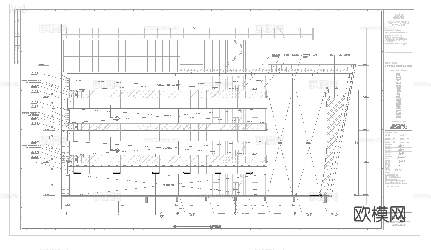 博物馆 纪念馆 展厅 最新全套施工图设计cad施工图