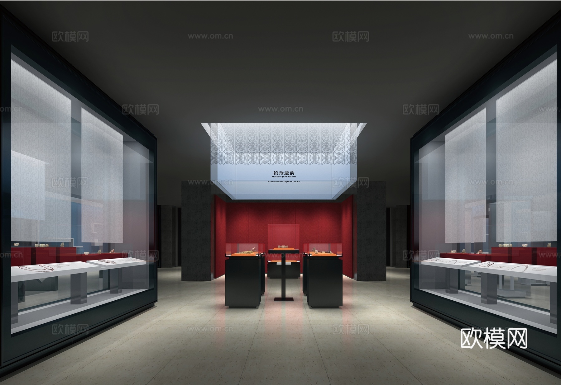 博物馆 纪念馆 展厅 最新全套施工图设计cad施工图