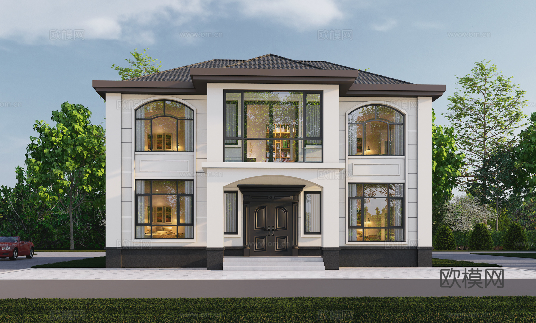 别墅自建房 最新全套施工图设计cad施工图