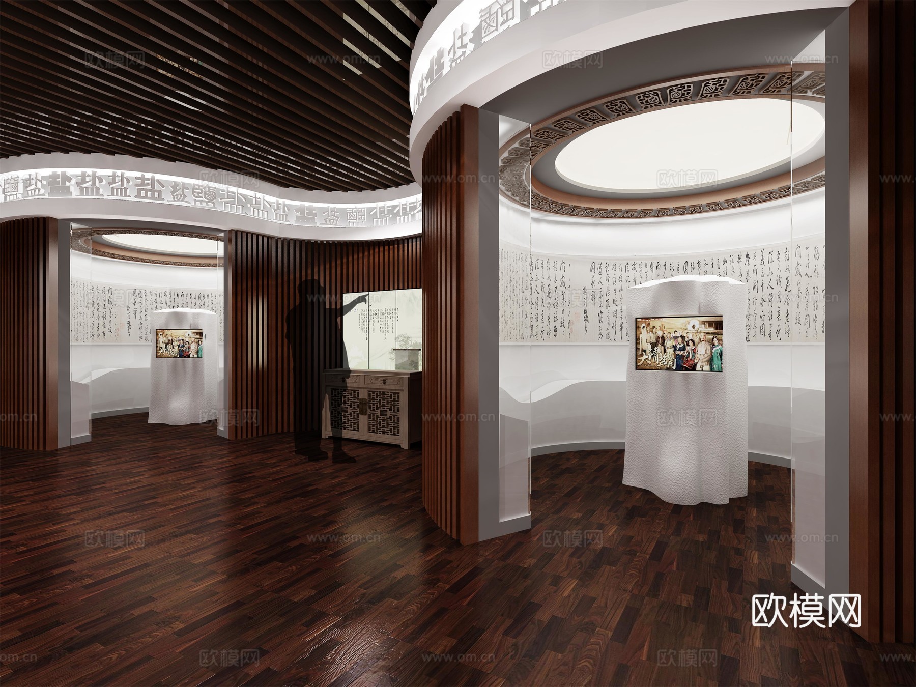 博物馆 纪念馆 展厅 最新全套施工图设计cad施工图