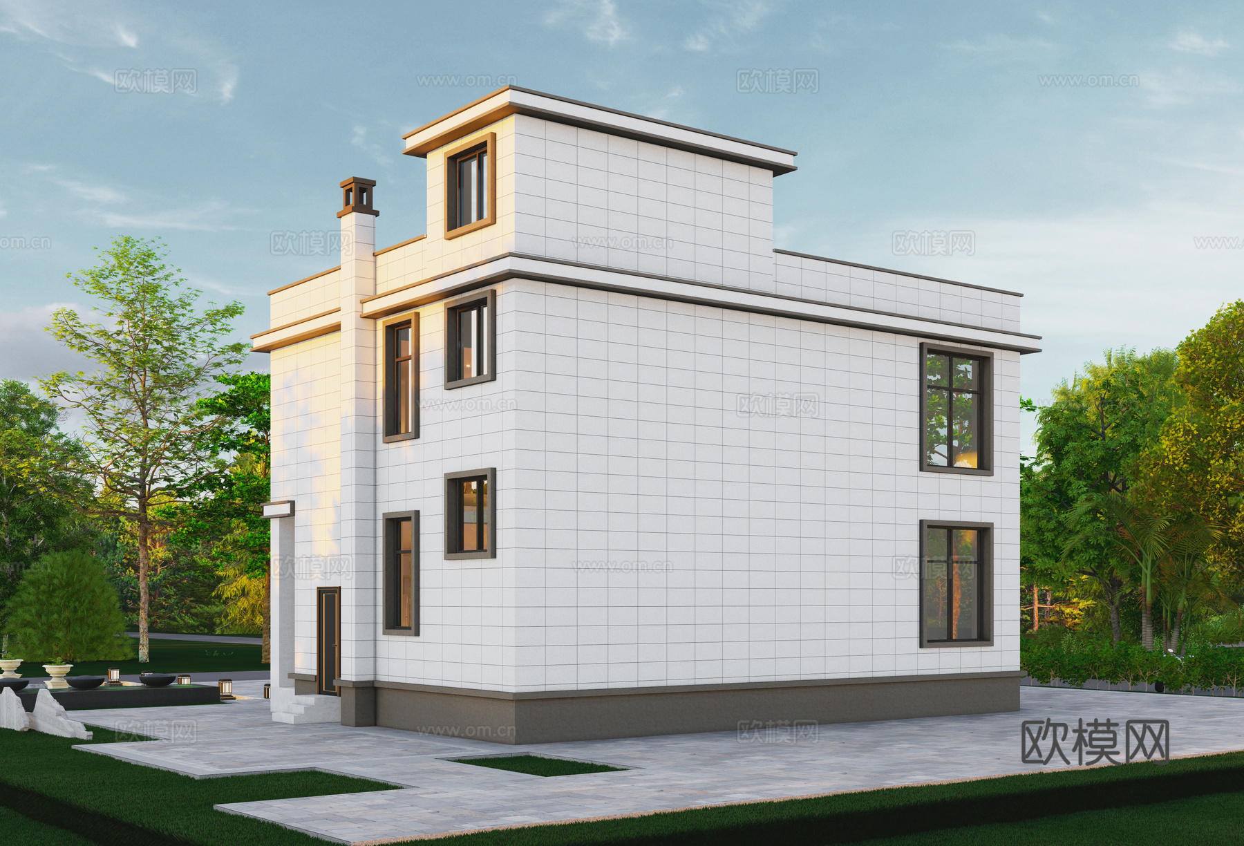 别墅自建房 最新全套施工图设计cad施工图