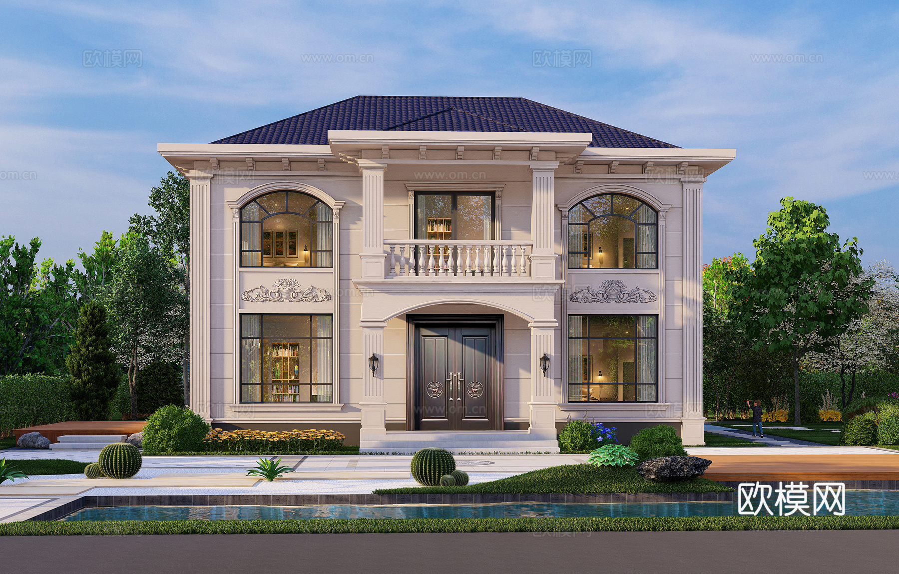 别墅建筑自建房 最新全套施工图设计cad施工图