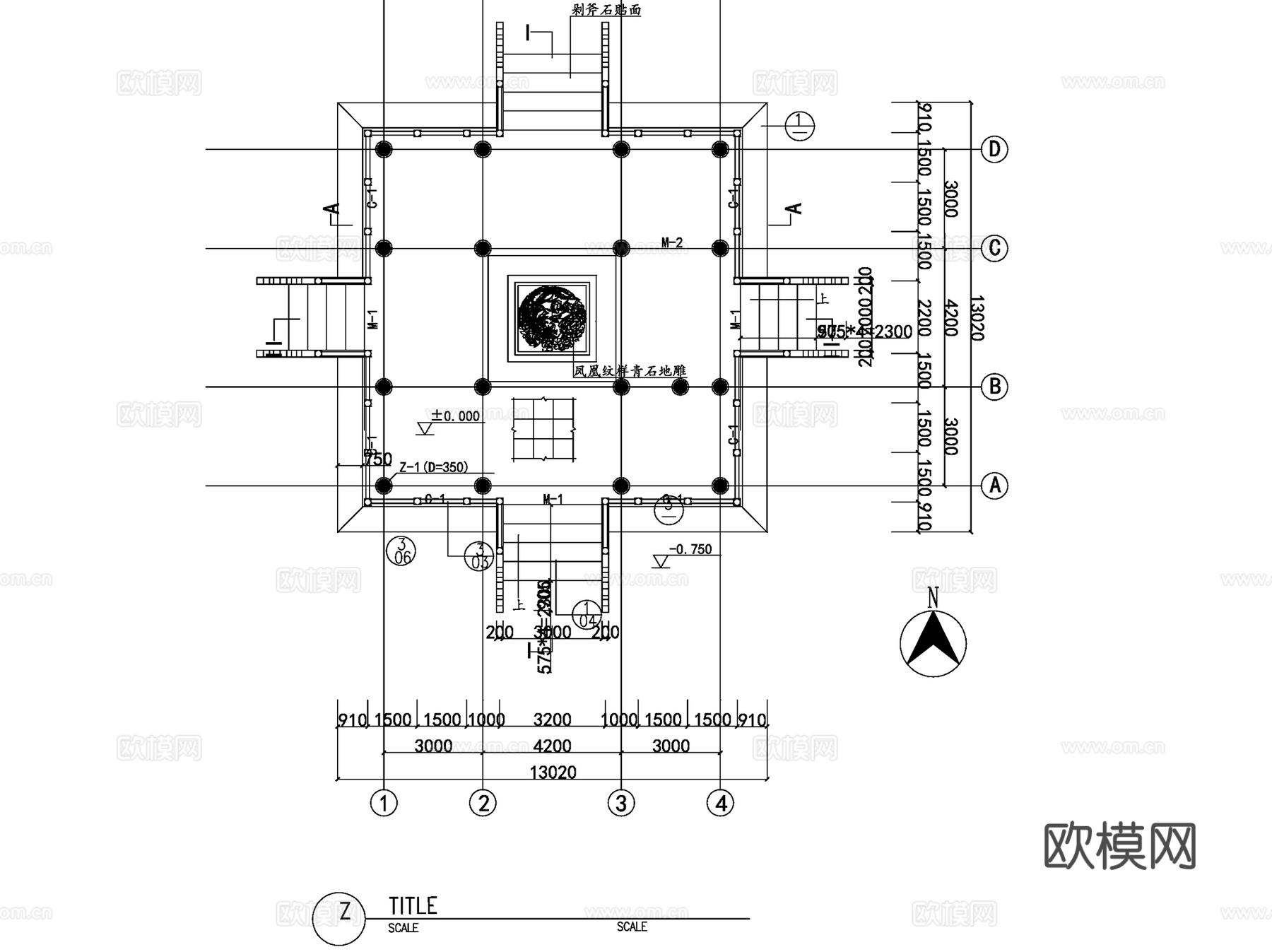 凤凰阁重檐歇山亭古建全套CAD施工图集cad施工图