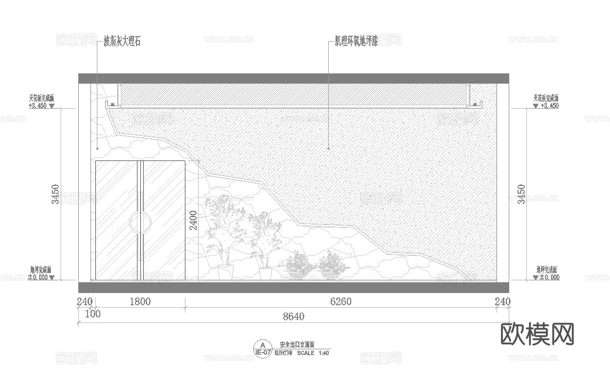 博物馆 纪念馆 展厅 最新全套施工图设计cad施工图