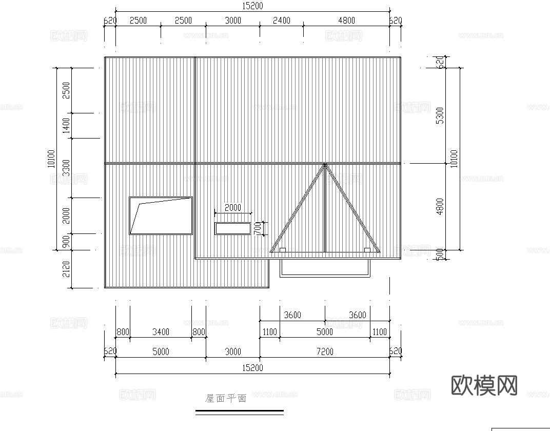 别墅建筑自建房 最新全套施工图设计cad施工图