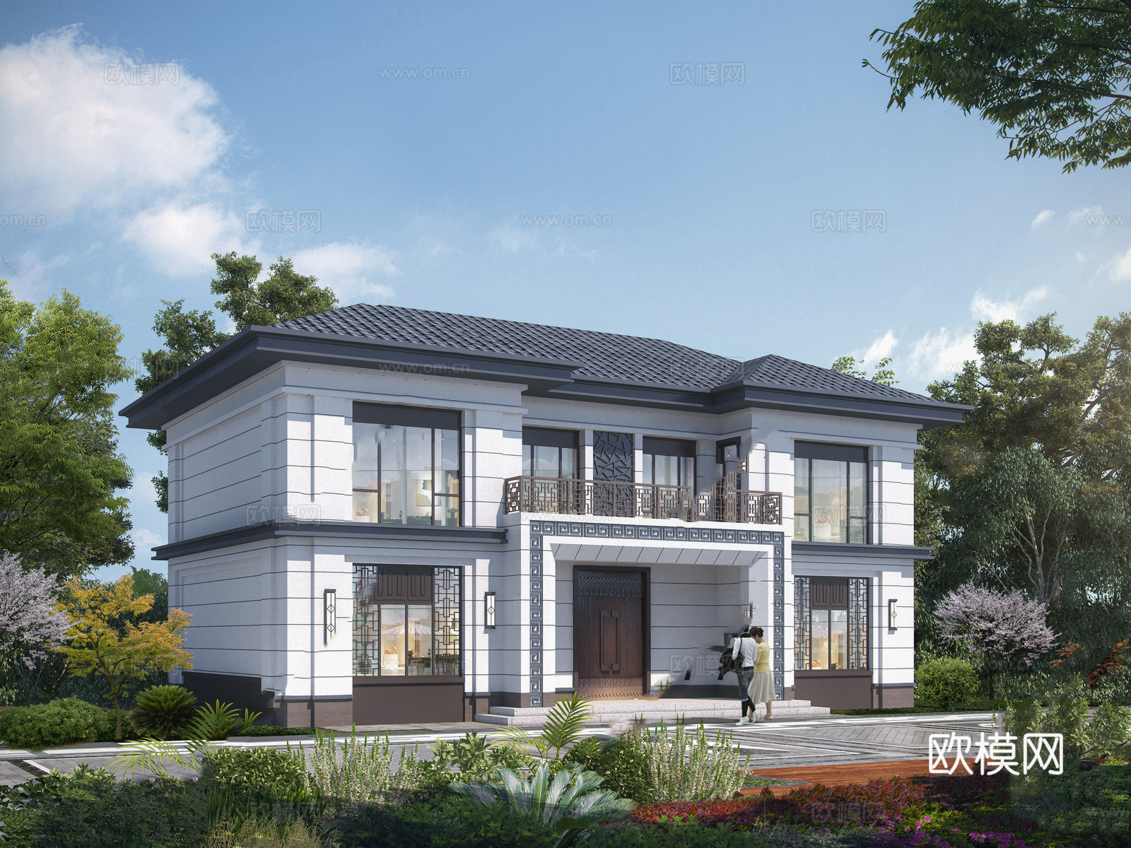 别墅自建房 最新全套施工图设计cad施工图