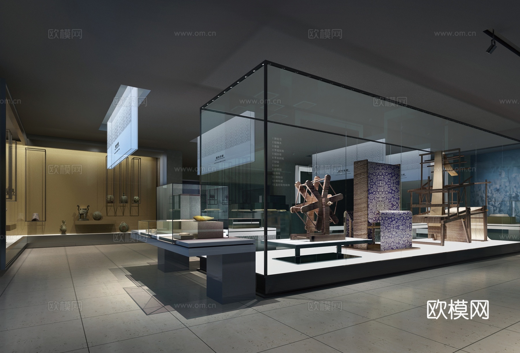 博物馆 纪念馆 展厅 最新全套施工图设计cad施工图