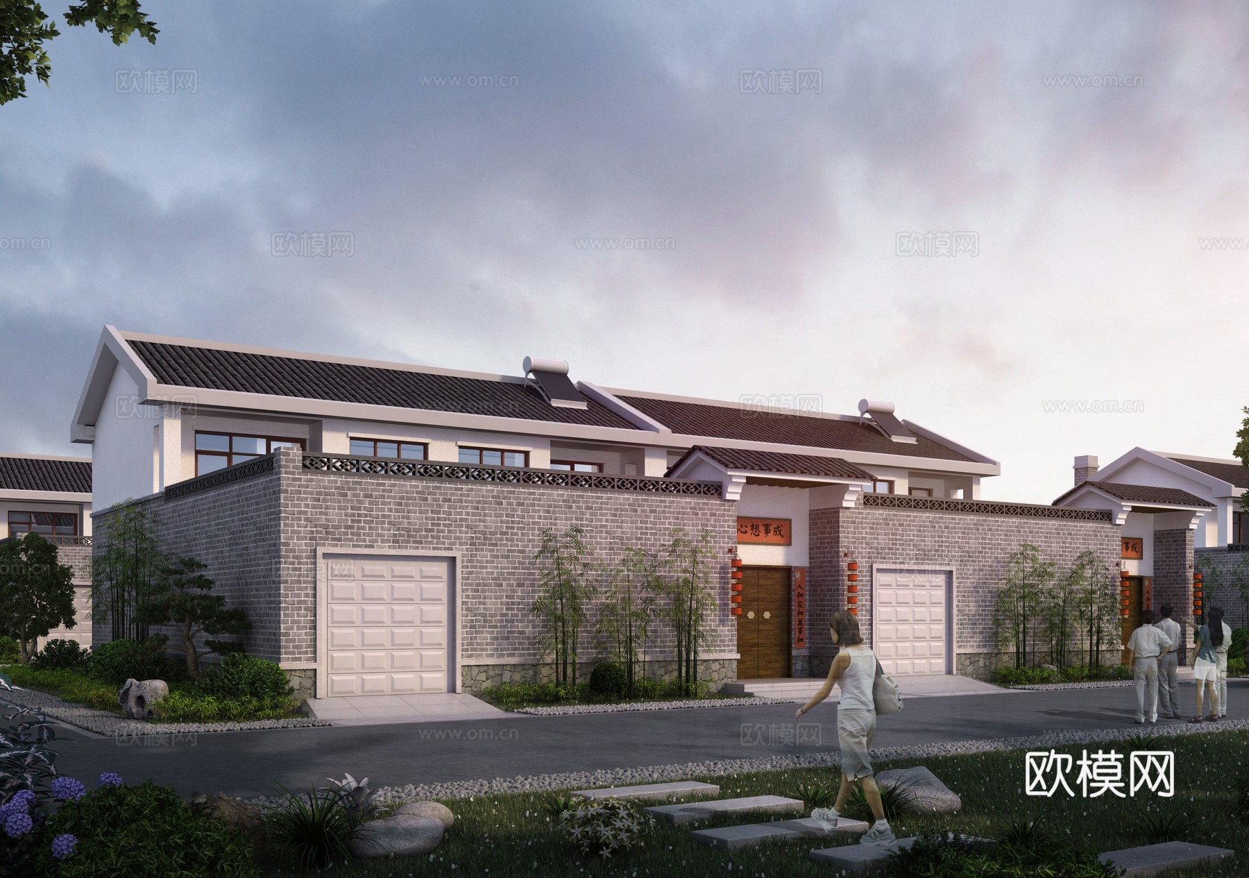 别墅建筑自建房 最新全套施工图设计cad施工图