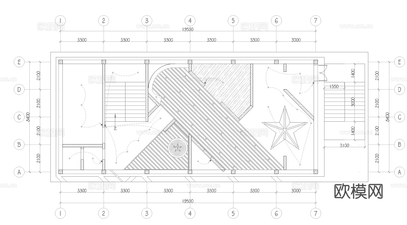 博物馆 纪念馆 展厅 最新全套施工图设计cad施工图