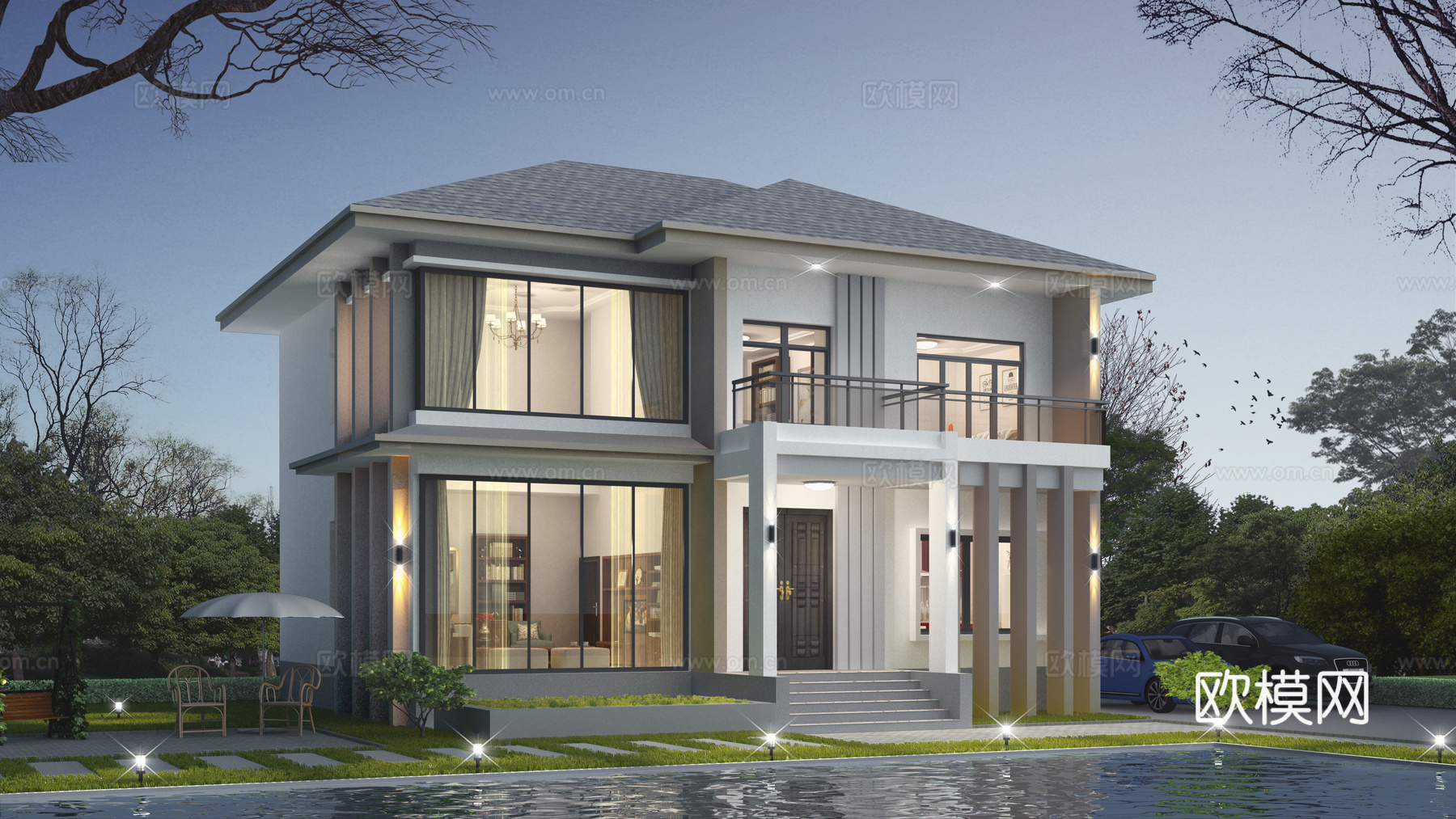 别墅自建房 最新全套施工图设计cad施工图