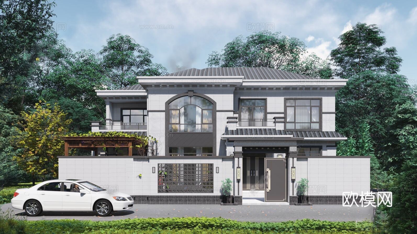 别墅自建房 最新全套施工图设计cad施工图