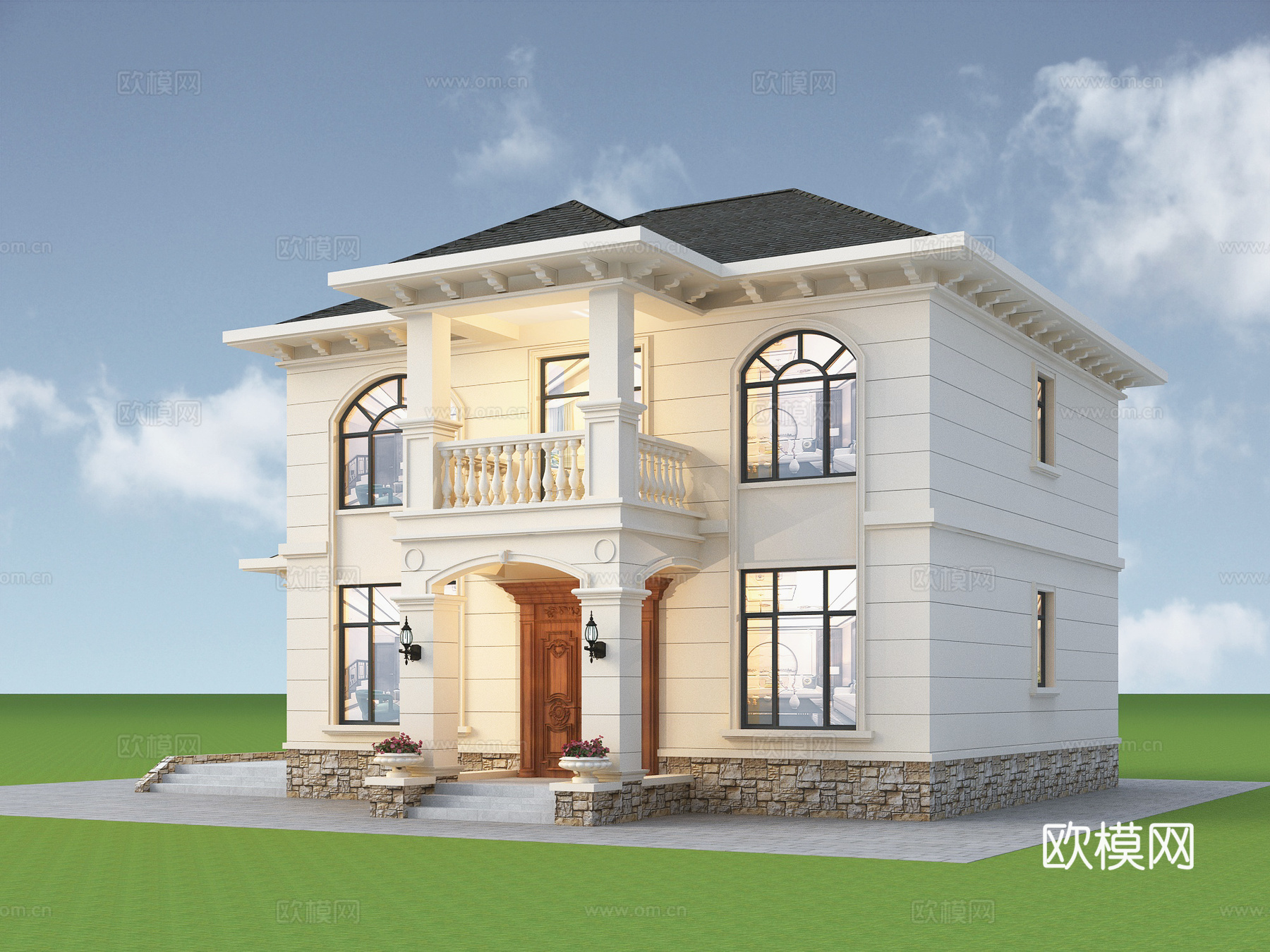 别墅建筑自建房 最新全套施工图设计cad施工图