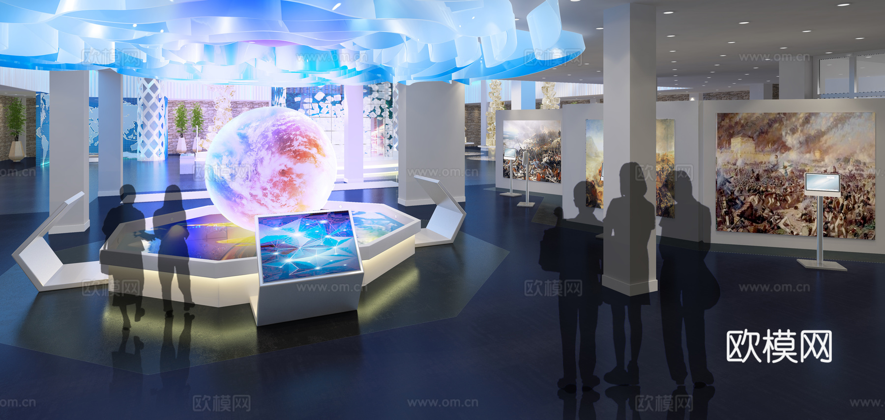 博物馆 纪念馆 展厅 最新全套施工图设计cad施工图