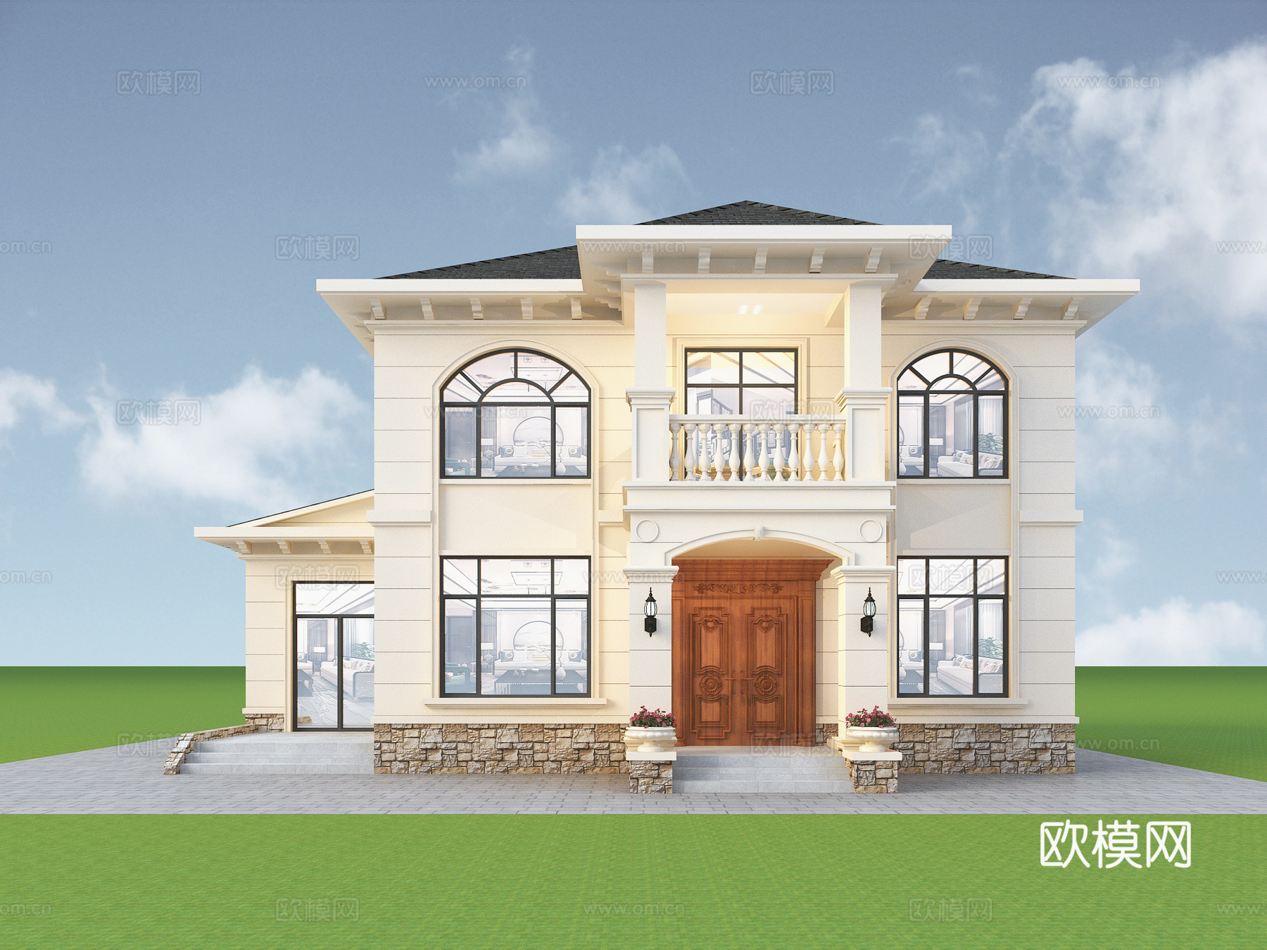 别墅建筑自建房 最新全套施工图设计cad施工图