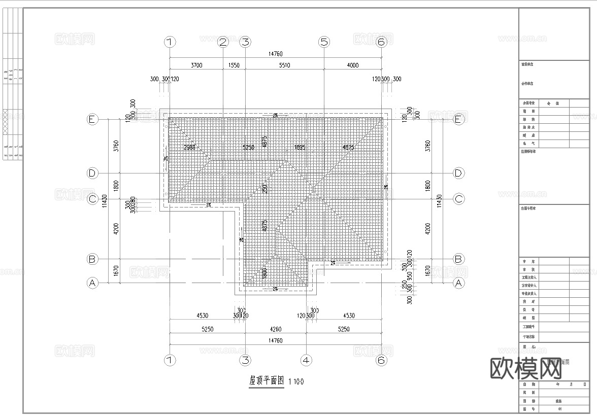 别墅建筑自建房 最新全套施工图设计cad施工图