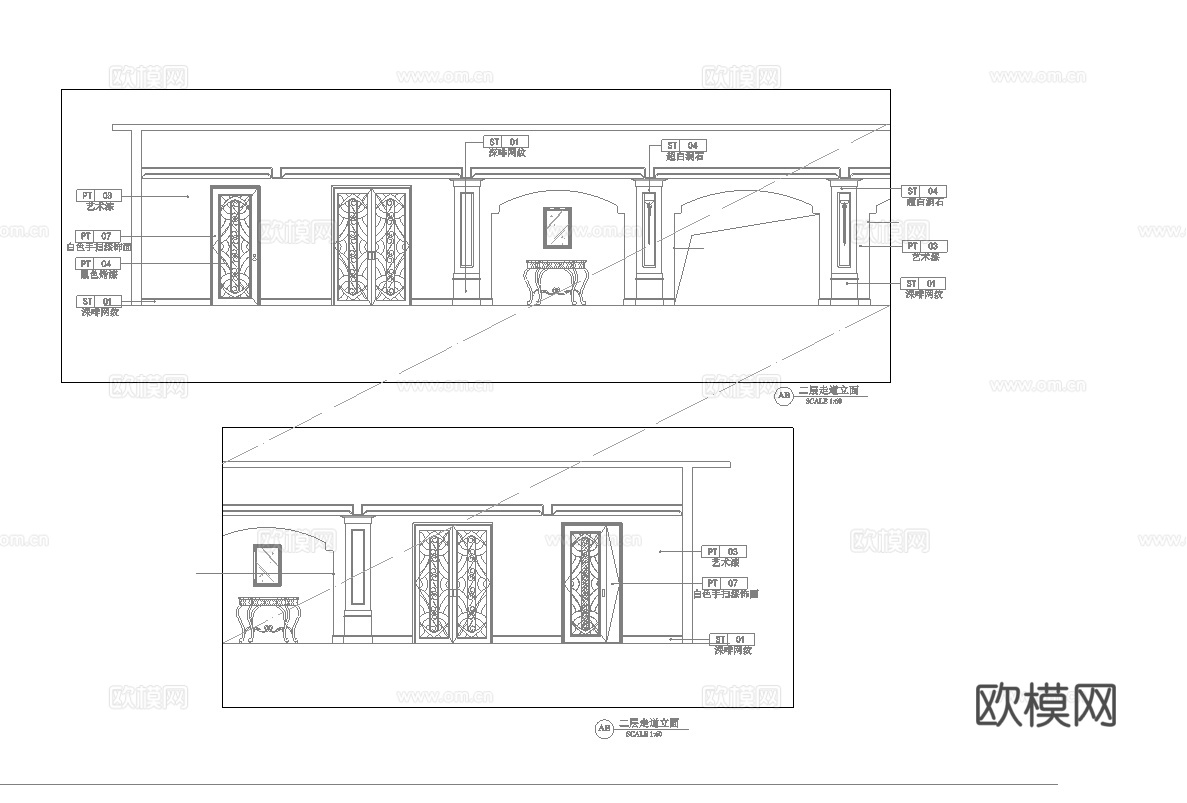 休闲娱乐民宿 最新全套施工图设计cad施工图