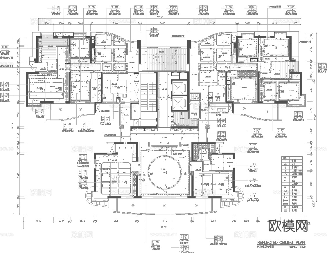 度假民宿 最新全套施工图设计cad施工图