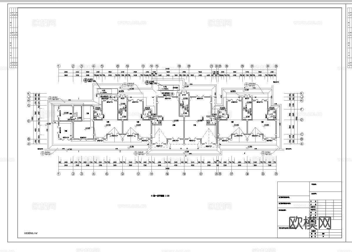 度假民宿建筑 室内 最新全套施工图设计cad施工图