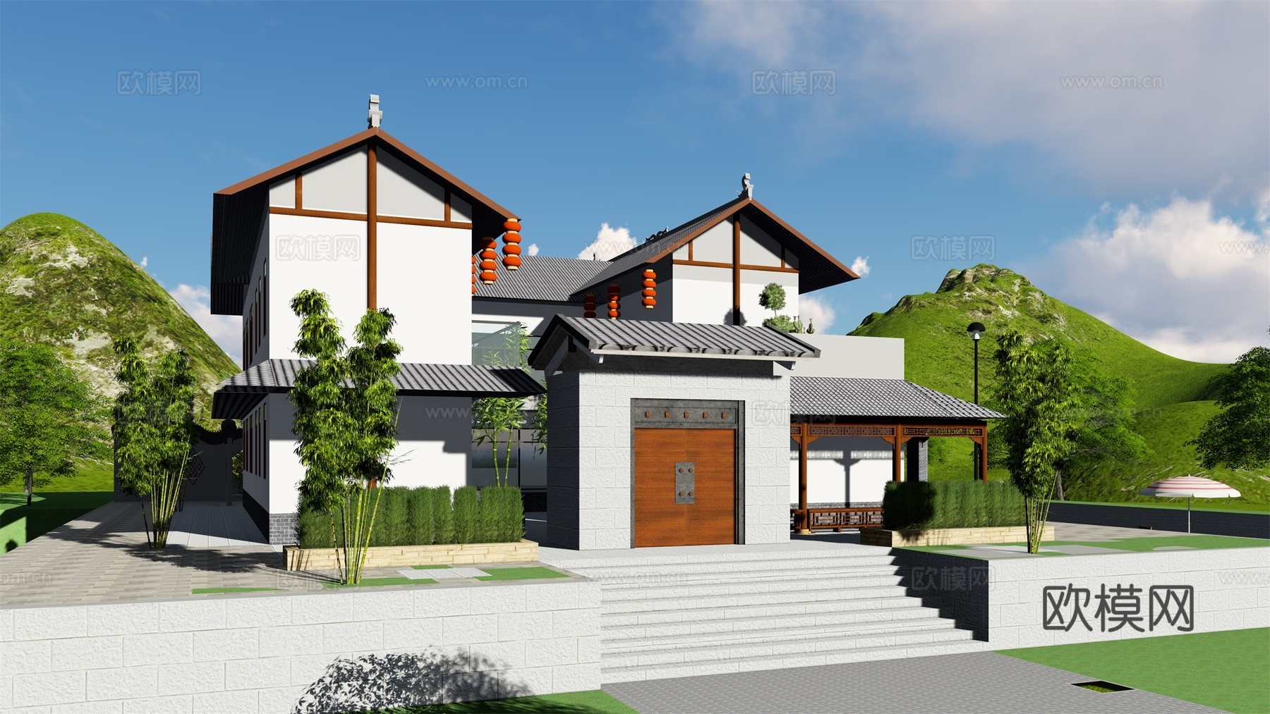 农家乐民宿建筑  最新全套施工图设计cad施工图