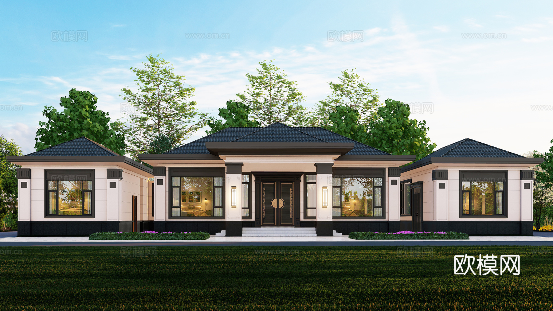 自建房外观 最新全套施工图设计cad施工图