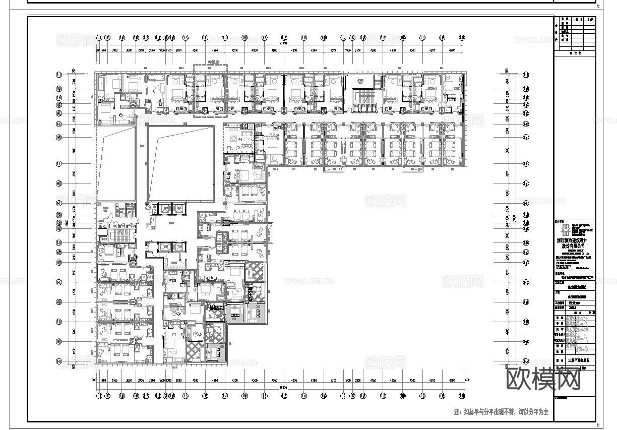 度假民宿 最新全套施工图设计cad施工图