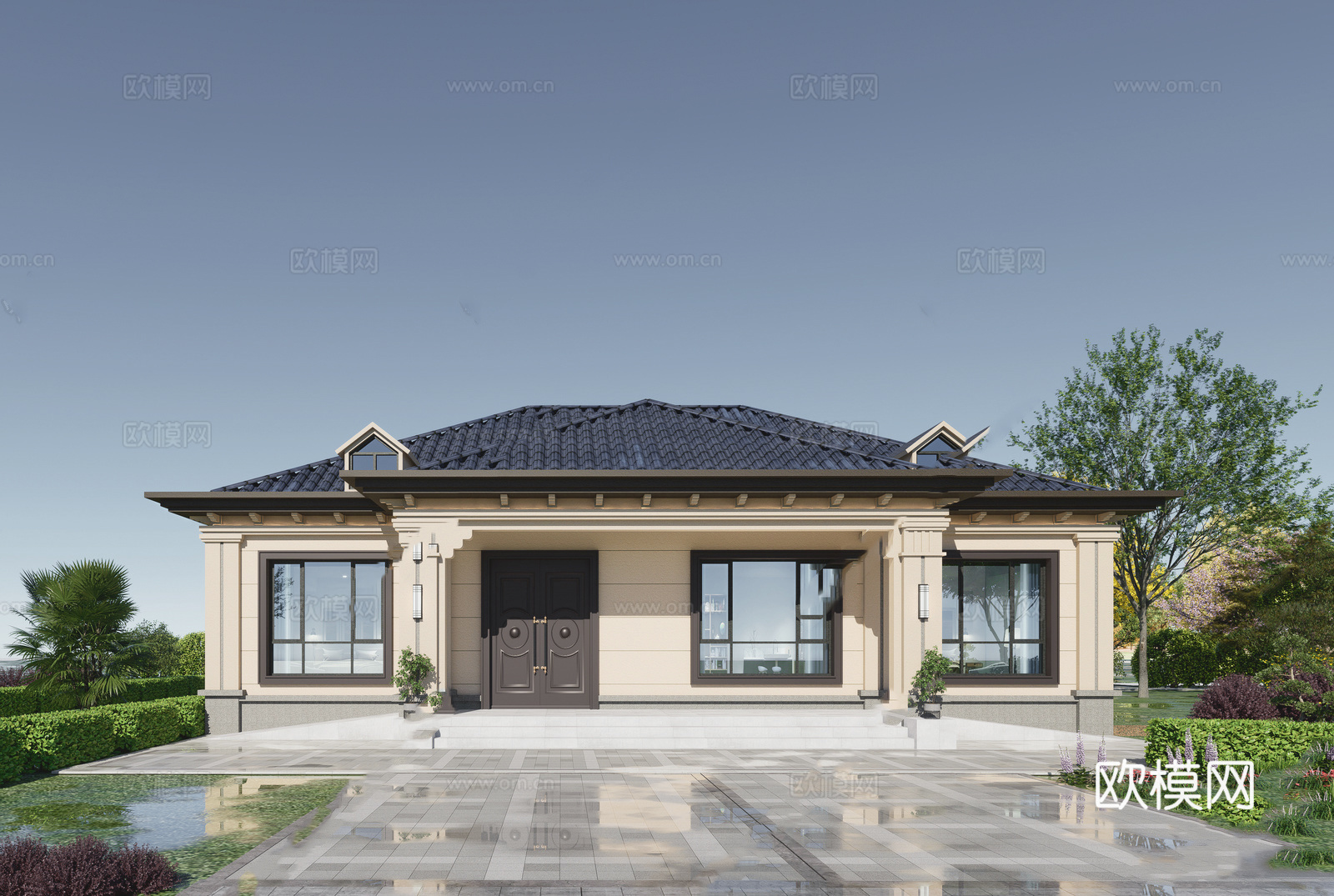 自建房外观 最新全套施工图设计cad施工图