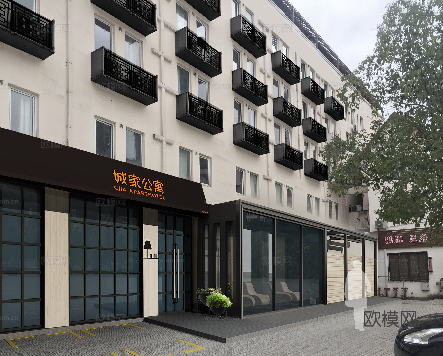 民宿 套房 标间 最新全套施工图设计cad施工图