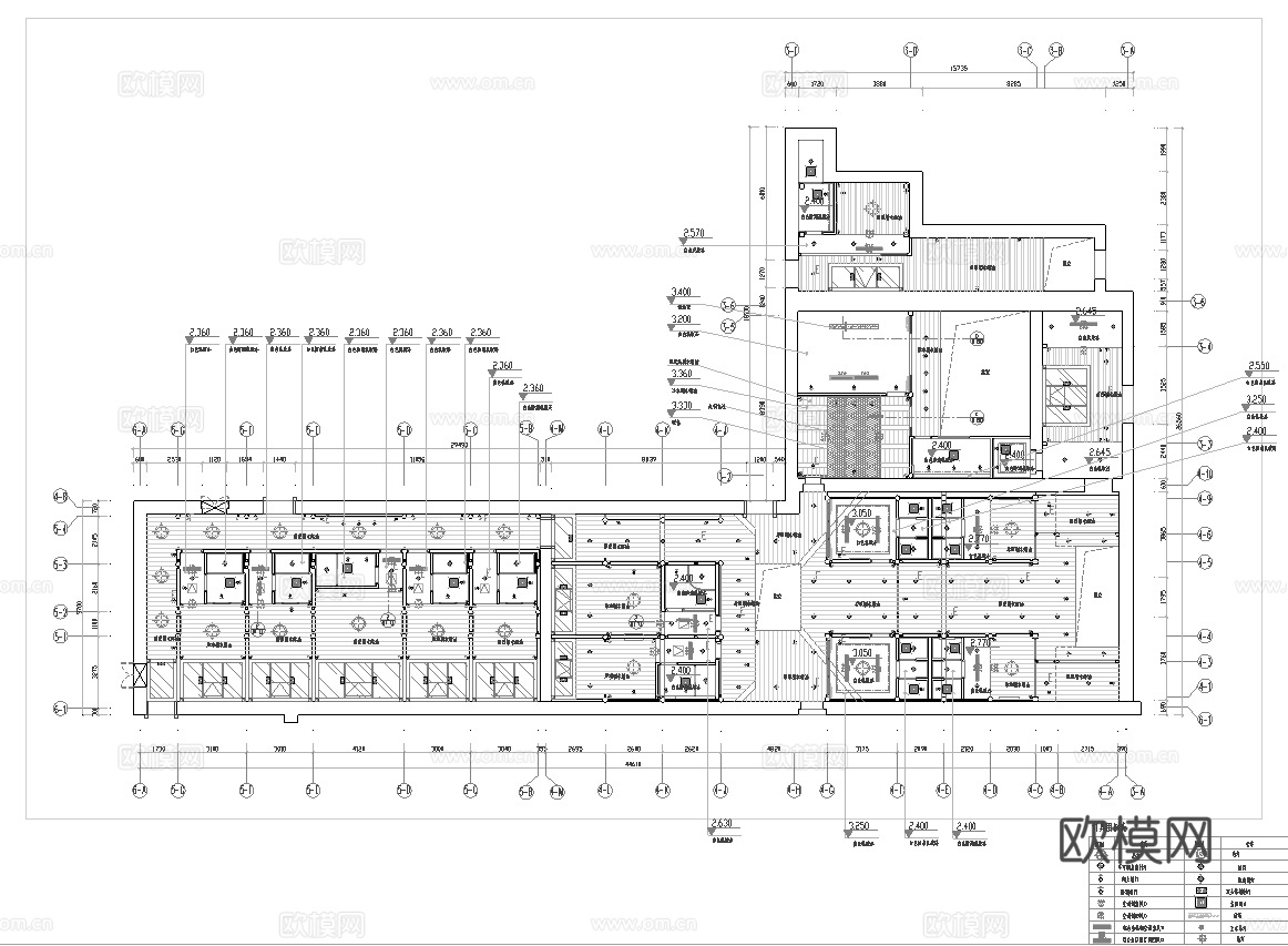 主题民宿 最新全套施工图设计cad施工图cad施工图