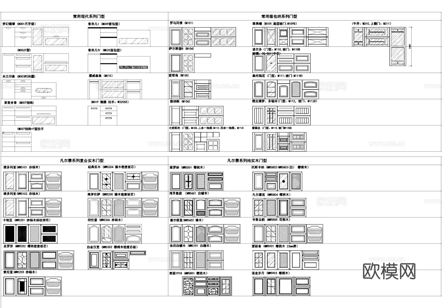 家装工装厨房灶具电器橱柜拉手门板CAD图块图库cad施工图