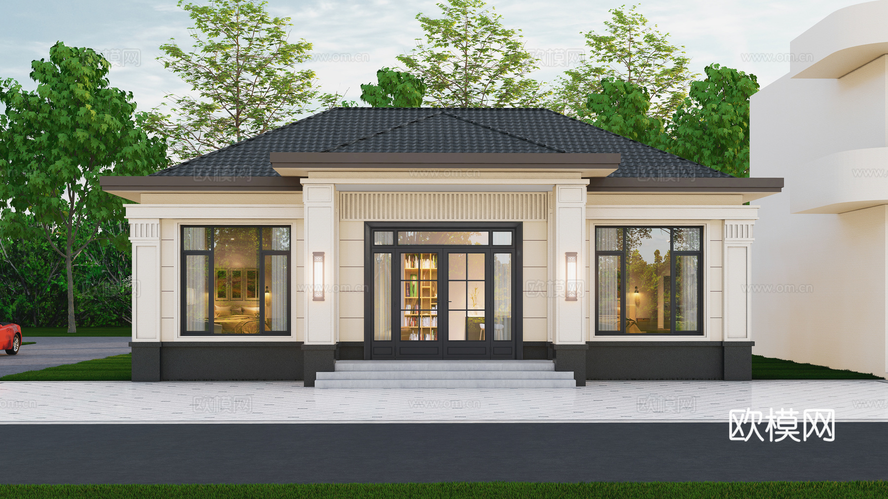 自建房外观 最新全套施工图设计cad施工图