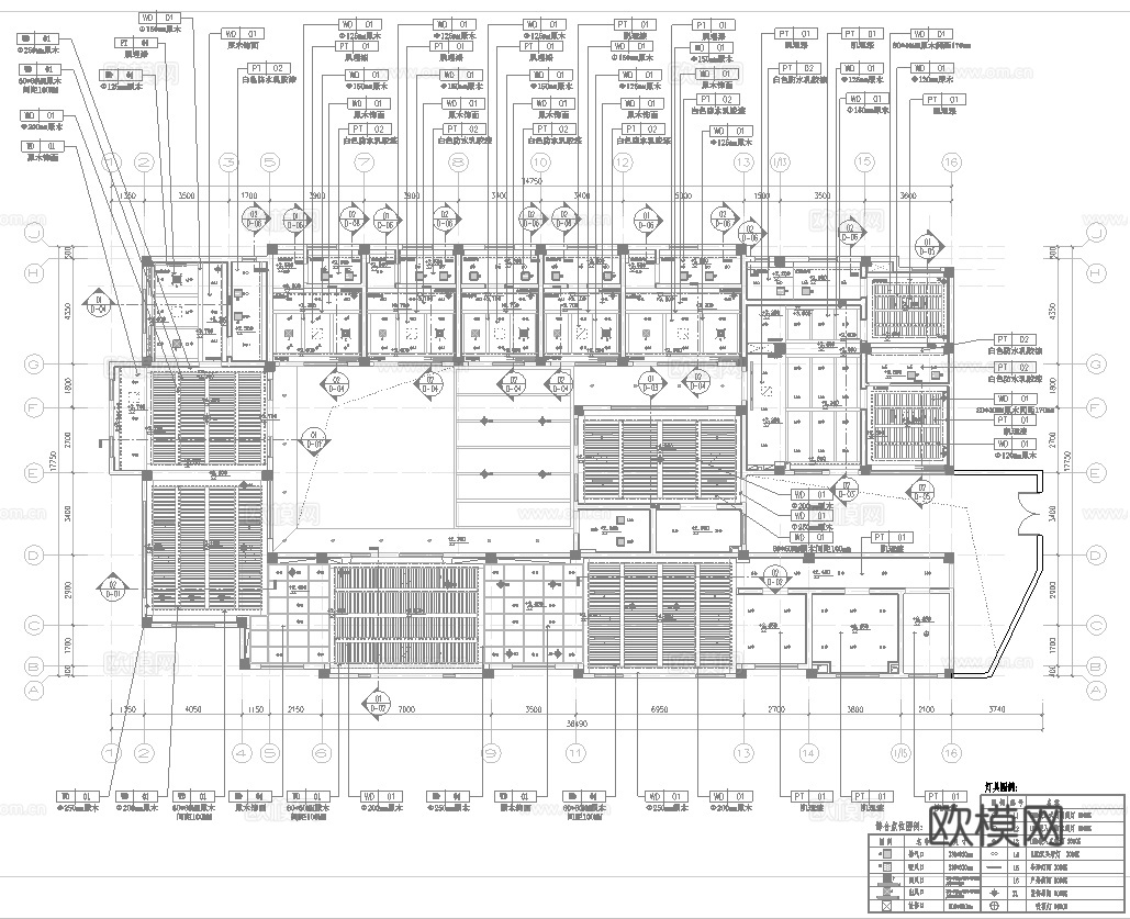 700平休闲娱乐民宿 最新全套施工图设计cad施工图