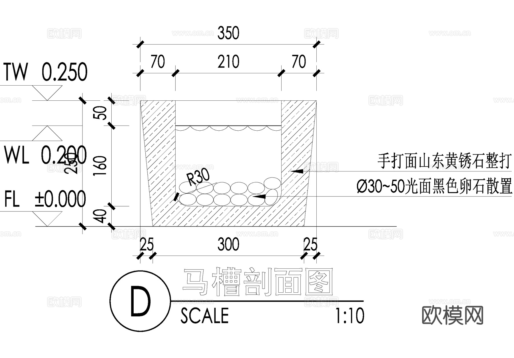 马槽cad施工图