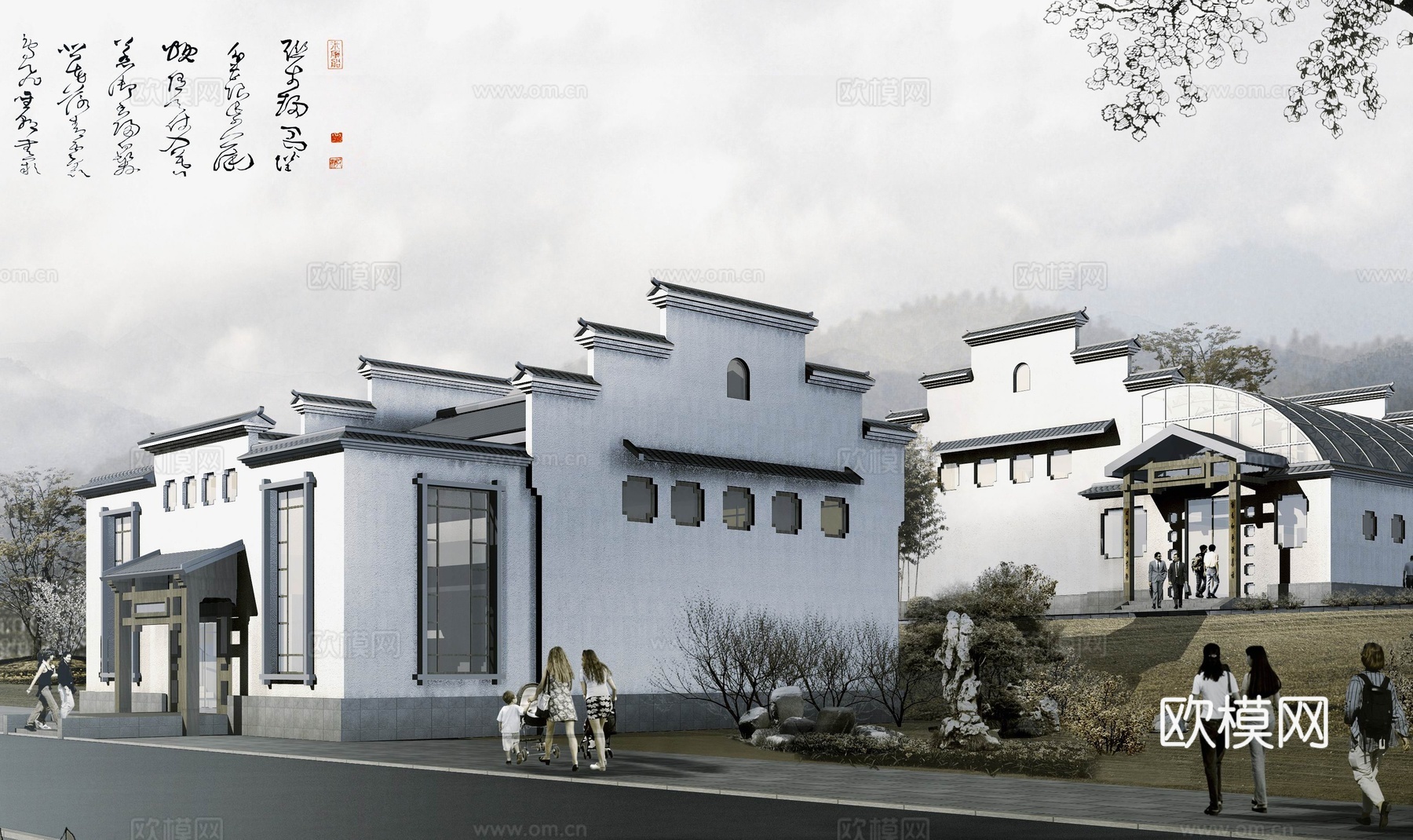 度假民宿建筑 最新全套施工图设计cad施工图