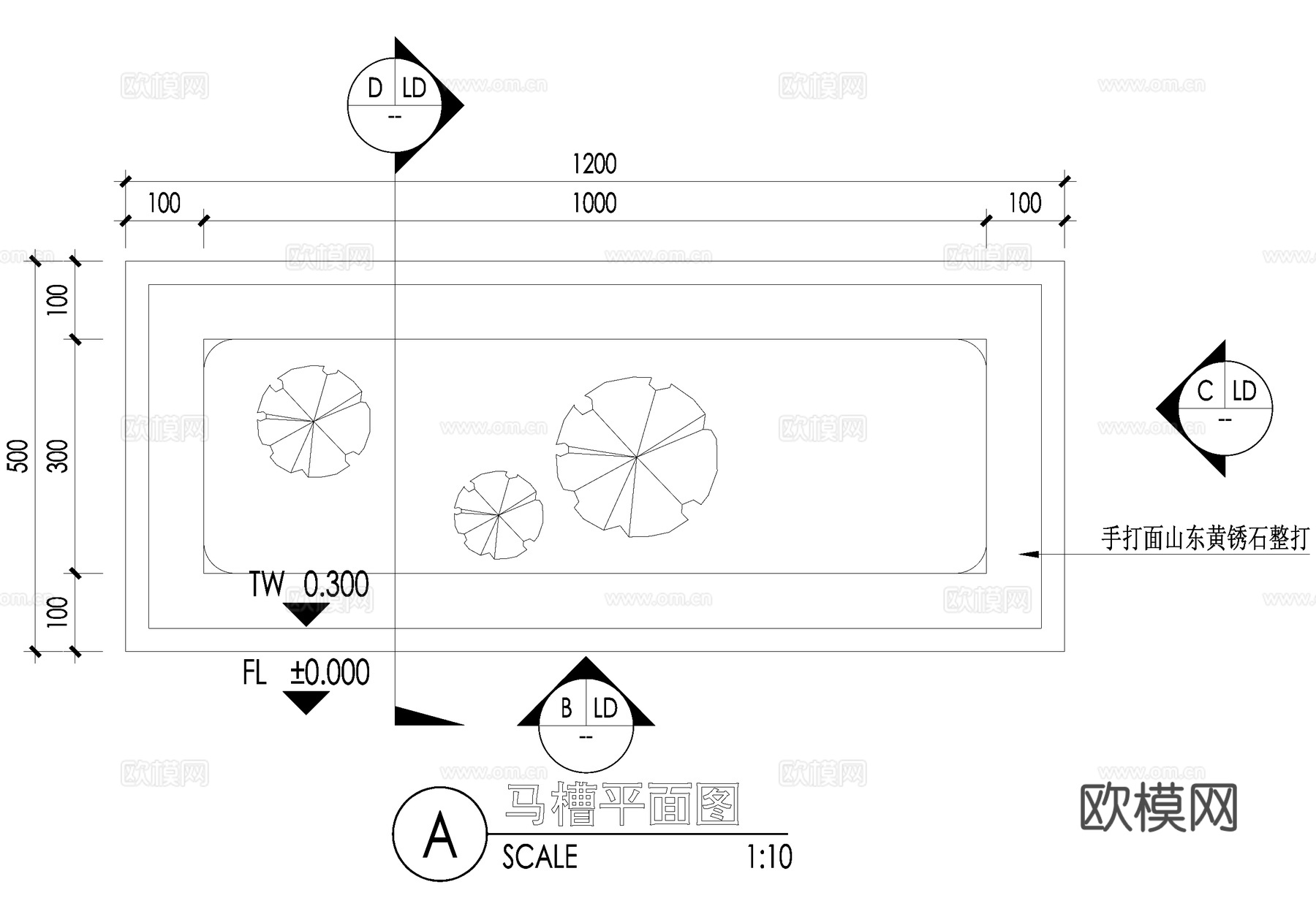 马槽cad施工图