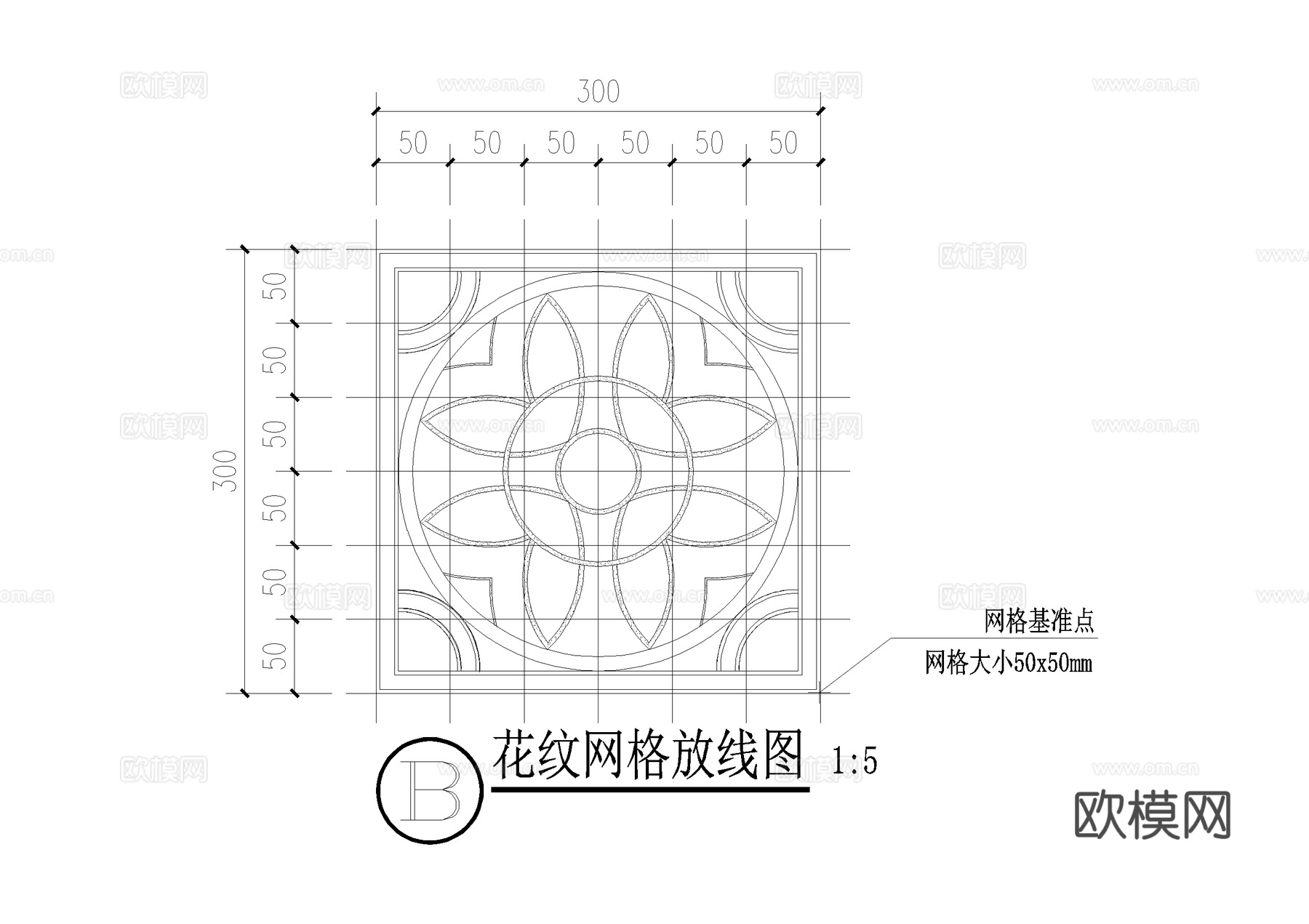 可移动花箱 盆栽 CAD施工图cad施工图