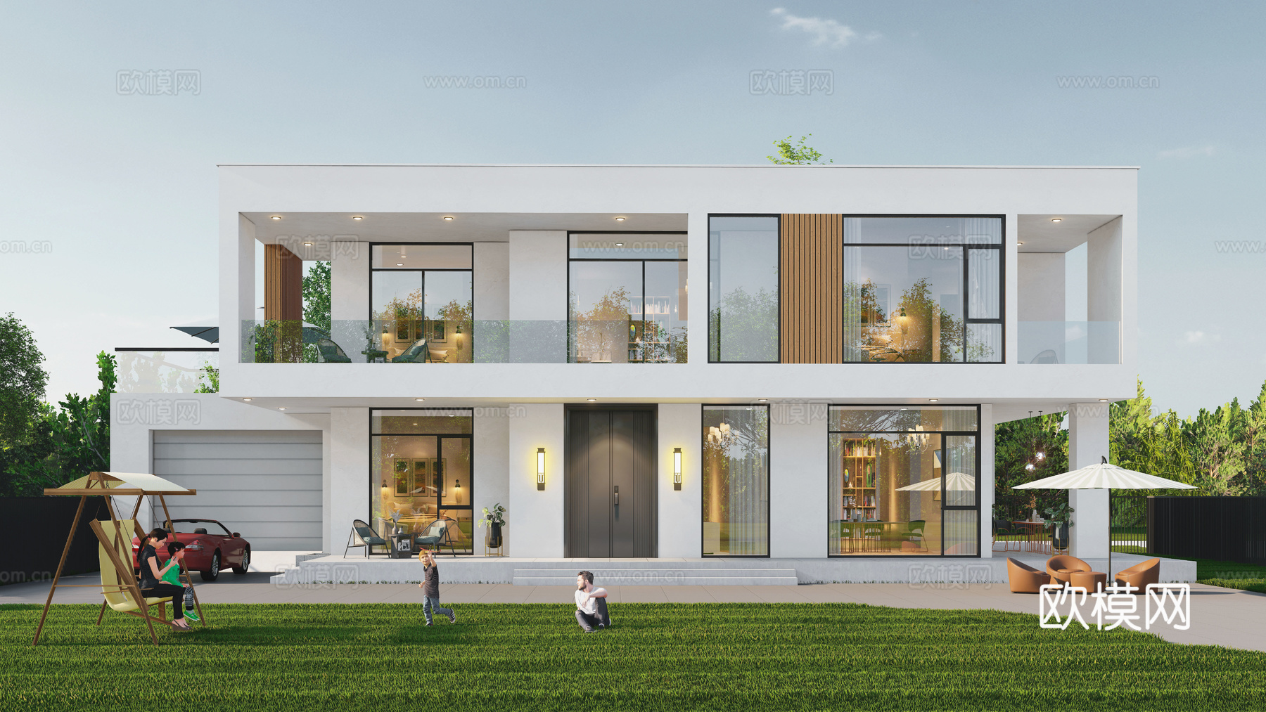 别墅建筑自建房 最新全套施工图设计cad施工图