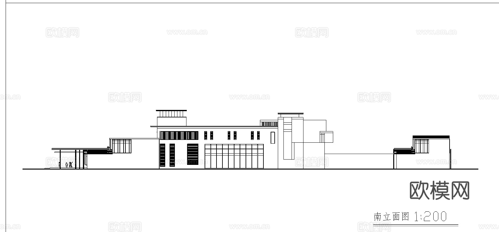 民宿自建房 最新全套施工图设计cad施工图