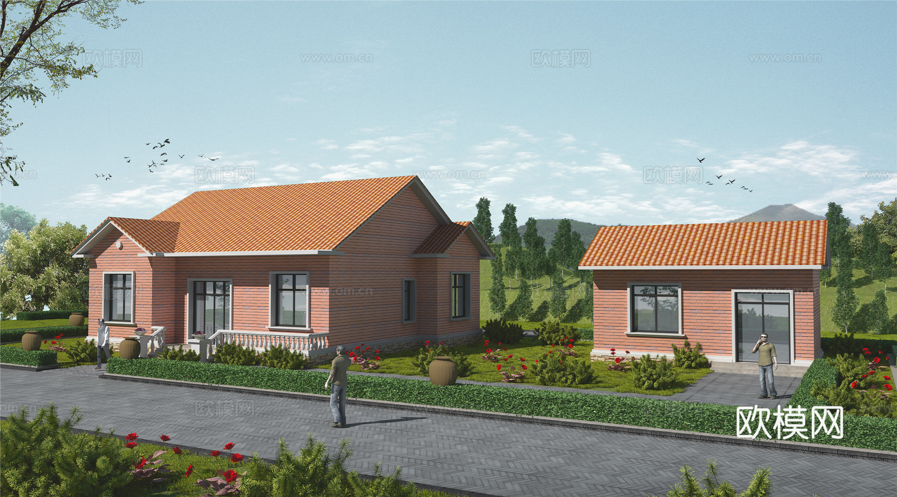 自建房外观 最新全套施工图设计cad施工图