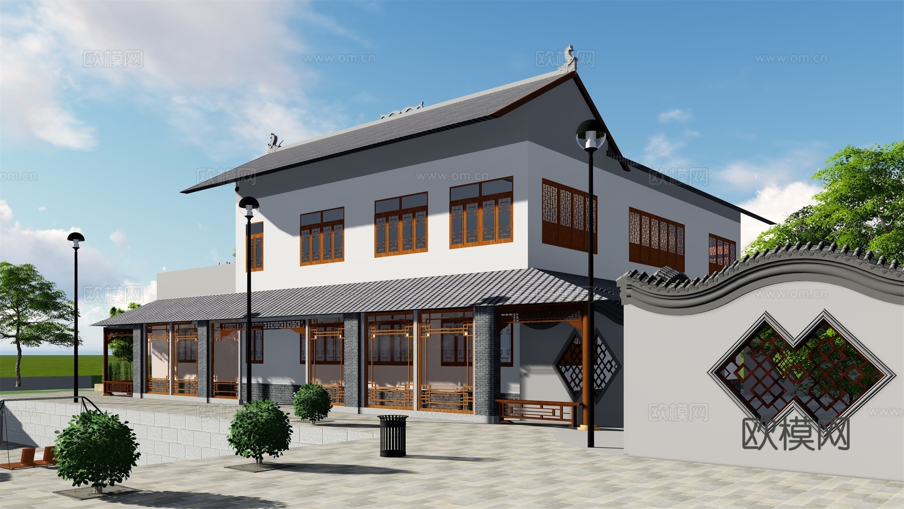 农家乐民宿建筑  最新全套施工图设计cad施工图