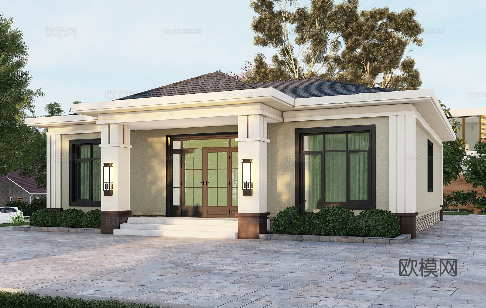 自建房外观 最新全套施工图设计cad施工图