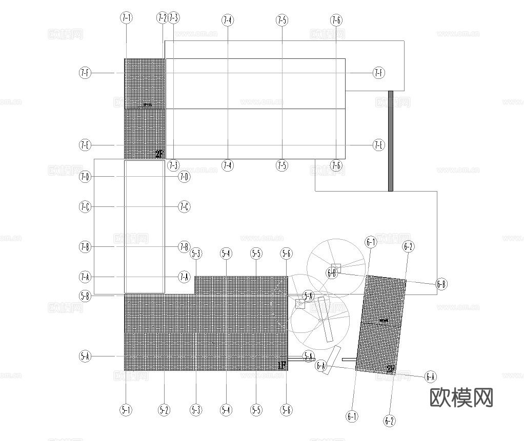 民宿自建房 最新全套施工图设计cad施工图
